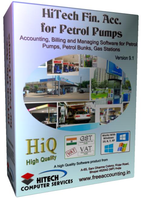 Business Management and Accounting Software for Petrol Pumps. Modules : Pumps, Parties, Inventory, Transactions, Payroll, Accounts & Utilities. Free Trial Download.