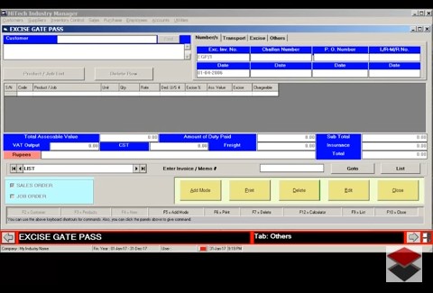 Software for process industry, Accounting, ERP, CRM Software for manufacturing industry, ERP, CRM and Accounting Software for Industry, Manufacturing units. Modules : Customers, Suppliers, Inventory Control, Sales, Purchase, Accounts & Utilities. Free Trial Download.