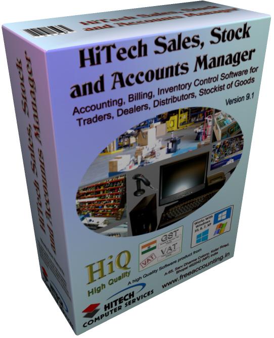 , Small Business CRM, Billing, Invoicing Software, Inventory Control Software for Your Business, Billing Software, Billing, POS, Inventory Control, Accounting Software with CRM for Traders, Dealers, Stockists etc. Modules: Customers, Suppliers, Products / Inventory, Sales, Purchase, Accounts & Utilities. Free Trial Download