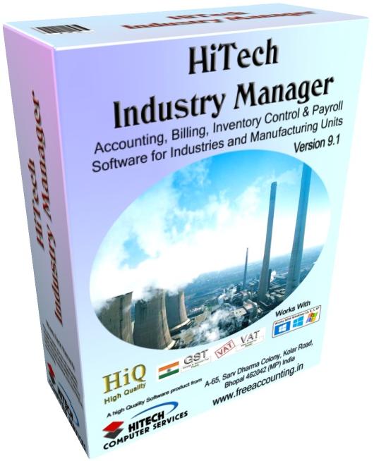 , Manufacturing Accounting Software, Industry Specific Software, Accounting, ERP, CRM Software for Industry, Industry Software, ERP, CRM and Accounting Software for Industry, Manufacturing units. Modules : Customers, Suppliers, Inventory Control, Sales, Purchase, Accounts & Utilities. Free Trial Download