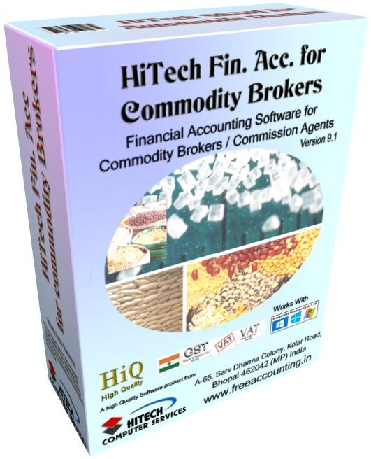 Business Management and Accounting Software for commodity brokers, commission agents. Modules : Parties, Transactions, Payroll, Accounts & Utilities. Free Trial Download.