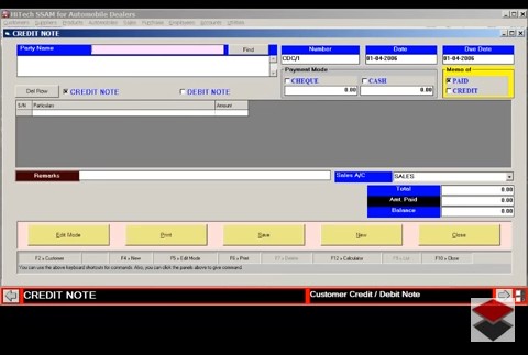 HiTech SSAM for Automobile Dealers (Accounting Software), Business Management and Accounting Software for automobile dealers, service stations. Modules :Customers, Suppliers, Products, Automobiles, Sales, Purchase, Accounts & Utilities. Free Trial Download.