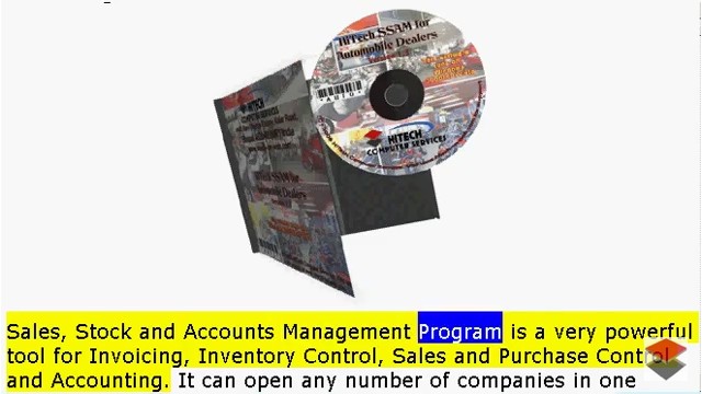 Car Dealer Accounting Software, Motor Cycle Store Software, Scooter Dealer Software, Billing, Invoicing, Inventory Control and Accounting Software for Automobile Dealers, Stockists, Motor Cycle Stores. Modules :Customers, Suppliers, Products, Vehicles, Sales, Purchase, Accounts & Utilities. Free Trial Download.