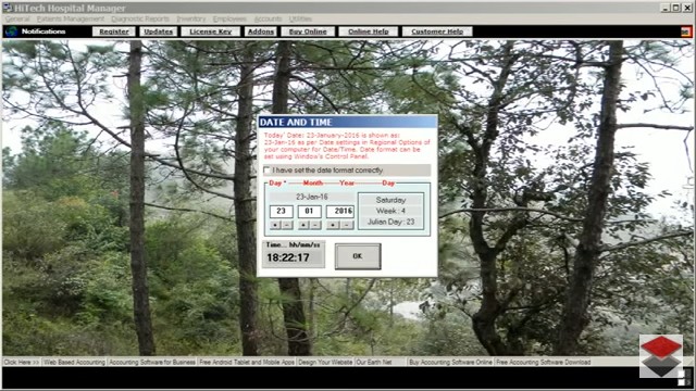 HiTech Hospital Manager, Accounting Software for Hospitals, Business Management and Accounting Software for hospitals, nursing homes, diagnostic labs. Modules : Rooms, Patients, Diagnostics, Payroll, Accounts & Utilities. Free Trial Download.