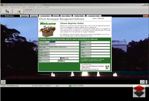 HiTech Newspaper Management Software, Accounting Software, Business Management and Accounting Software for newspaper, magazine publishers. Modules : Advertisement, Circulation, Parties, Transactions, Payroll, Accounts & Utilities. Free Trial Download.